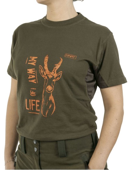 Camiseta HART BRANDED Corzo Mujer